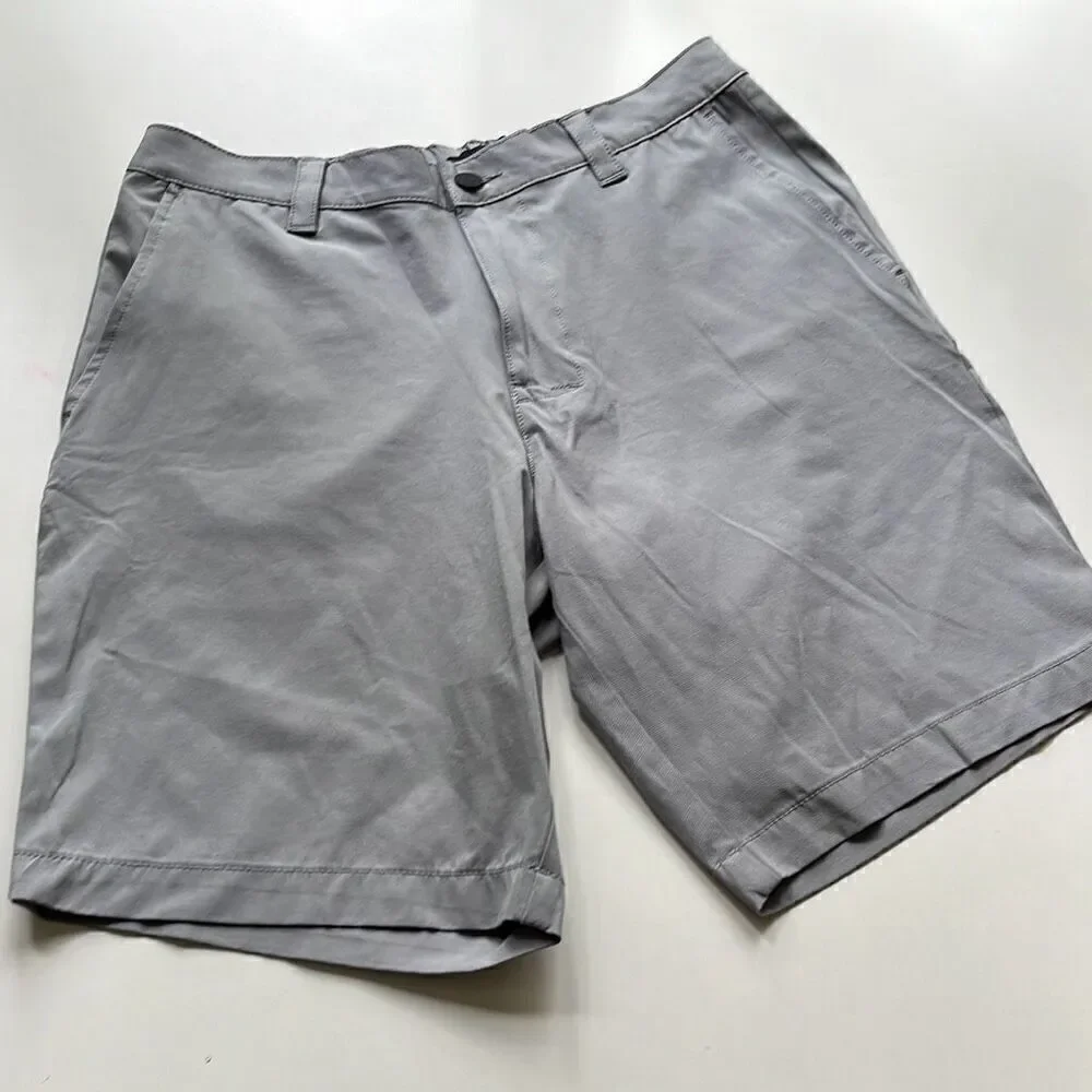 Banana Republic Poly/Spandex Stretch Waist Shorts Mens L 34
